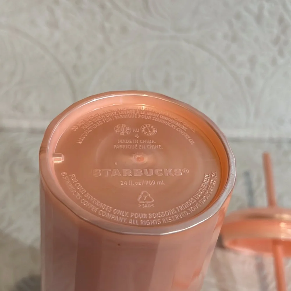 Pink Starbucks tumbler,‎ NWOT